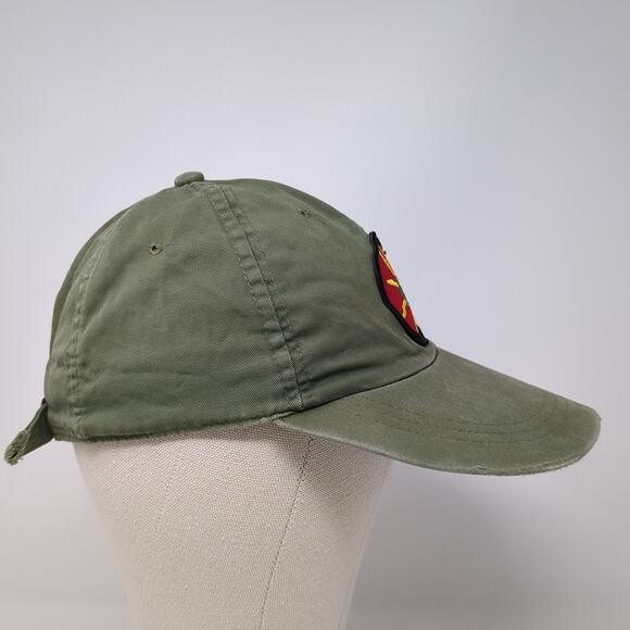 Sun Slideback Baseball Cap Green One Size Adjustable Embroidered 6 Panel Gap - Picture 5 of 9